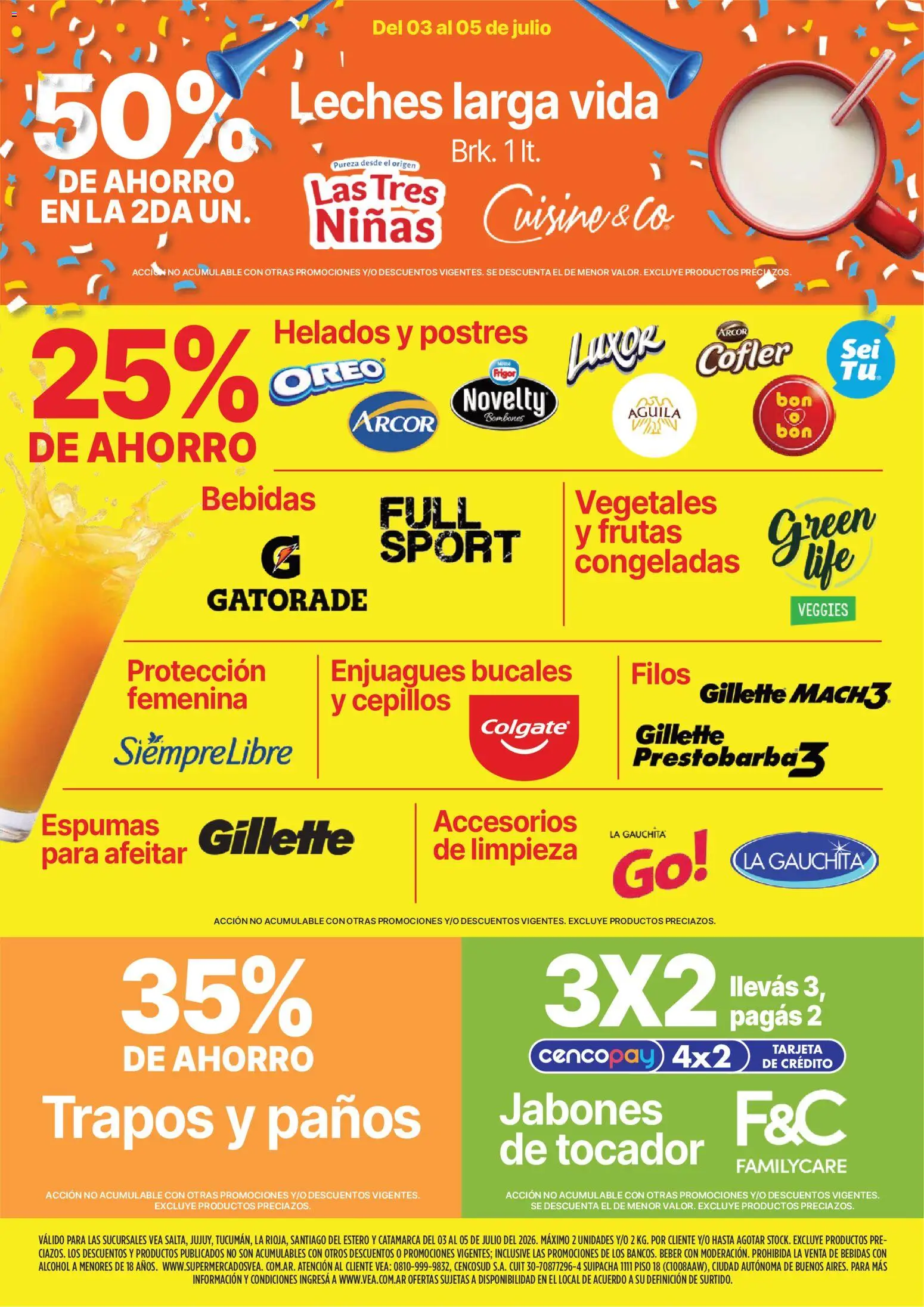 Vea - Fin de semana de Ahorro │ válido desde el 03/07/2026 | Página: 3