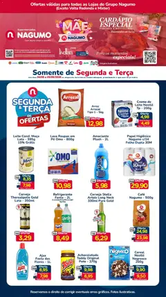 Nagumo Nagumo ofertas Segunda e Terça