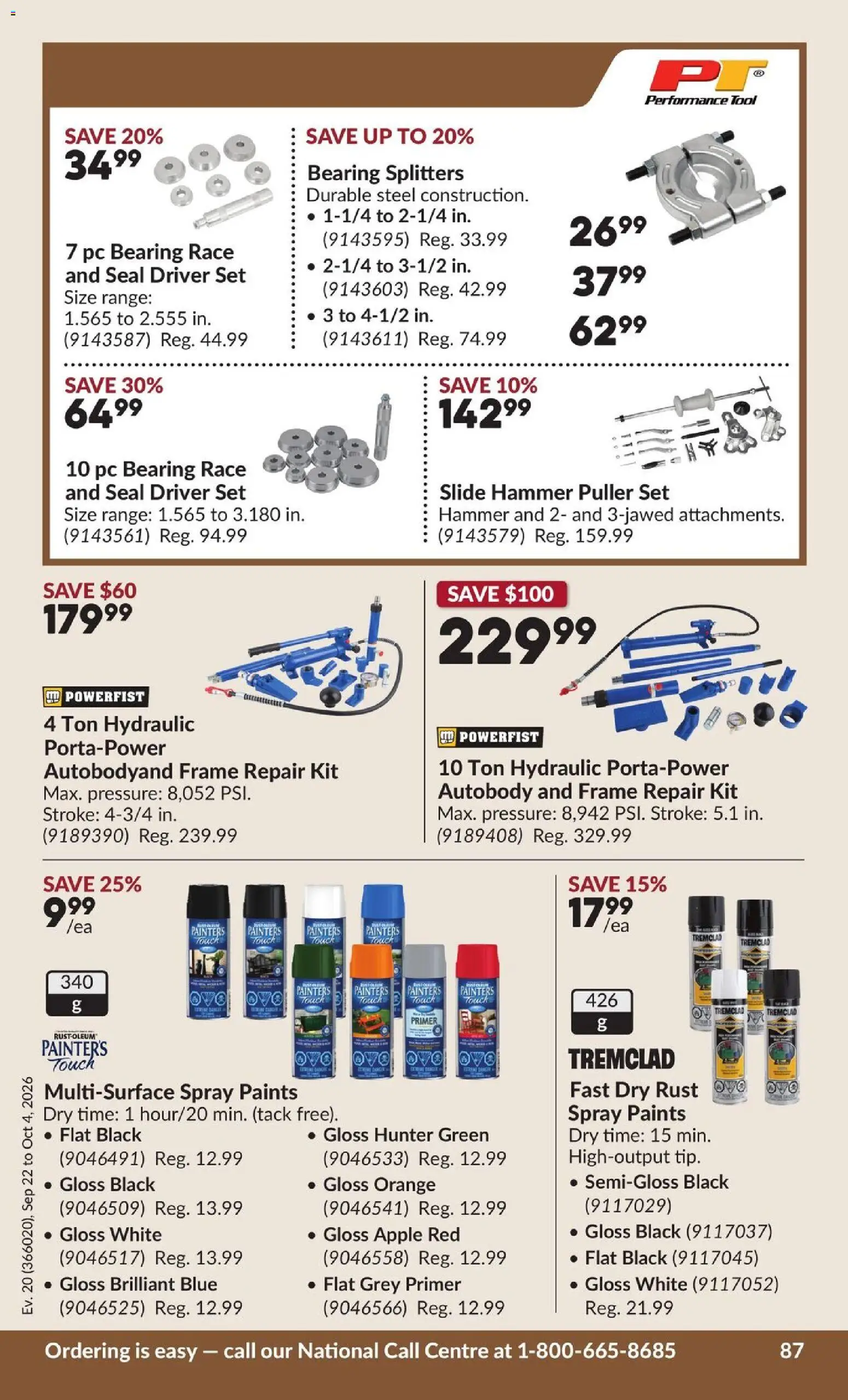 Princess Auto flyer valid from Sep 22, 2026 | Page: 92
