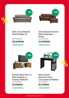 Vista previa de Sears promociones, nuevo folleto de la tienda, válido en México a partir del 07/07/2026 | Página: 4
