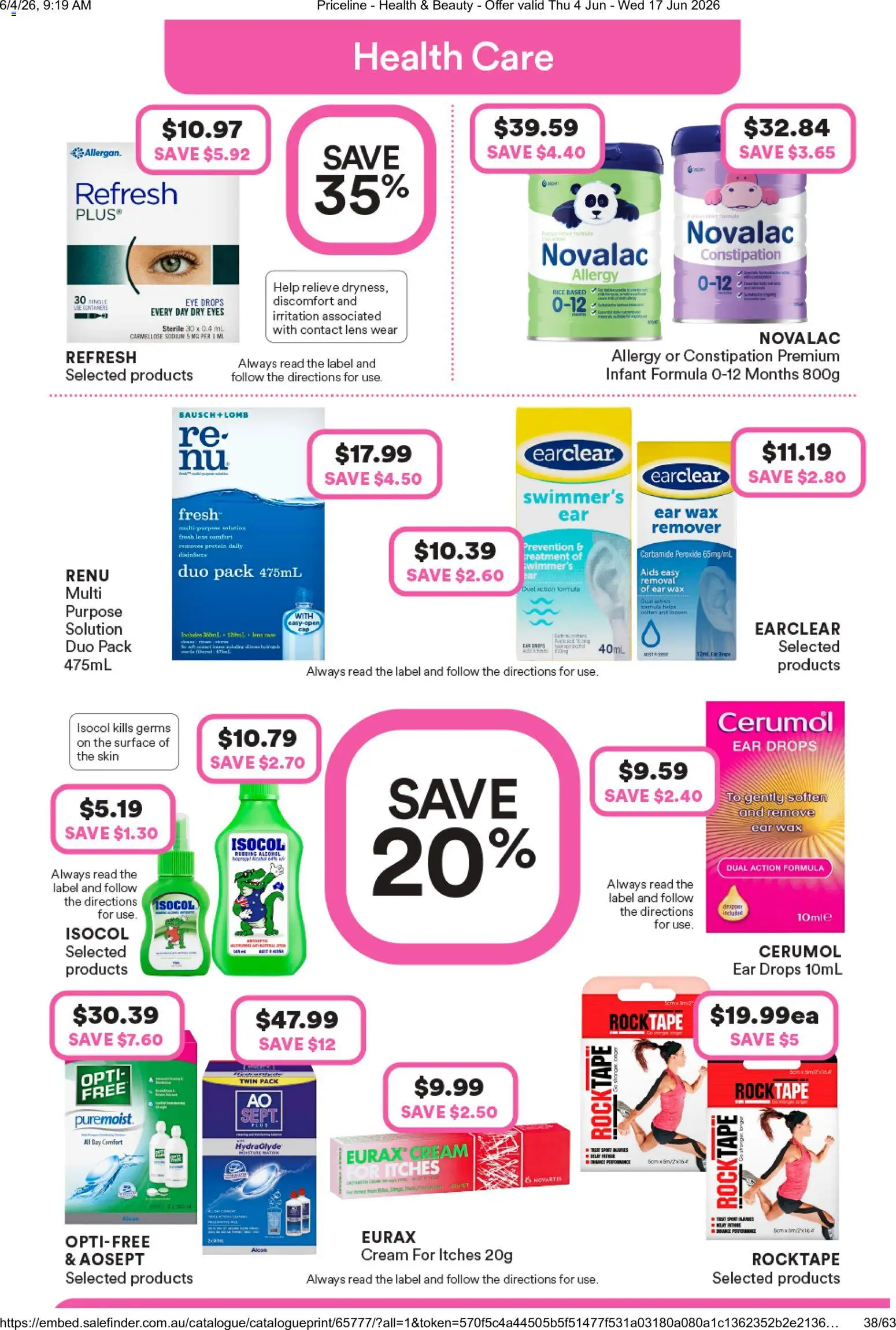Priceline Pharmacy catalogue - valid from 04.06.2026 | Page: 19