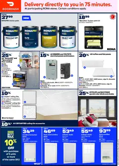 Preview of Rona weekly flyer from shop Rona valid from Aug 13, 2026 | Page: 14 | Products: Tiles, Box, Coat