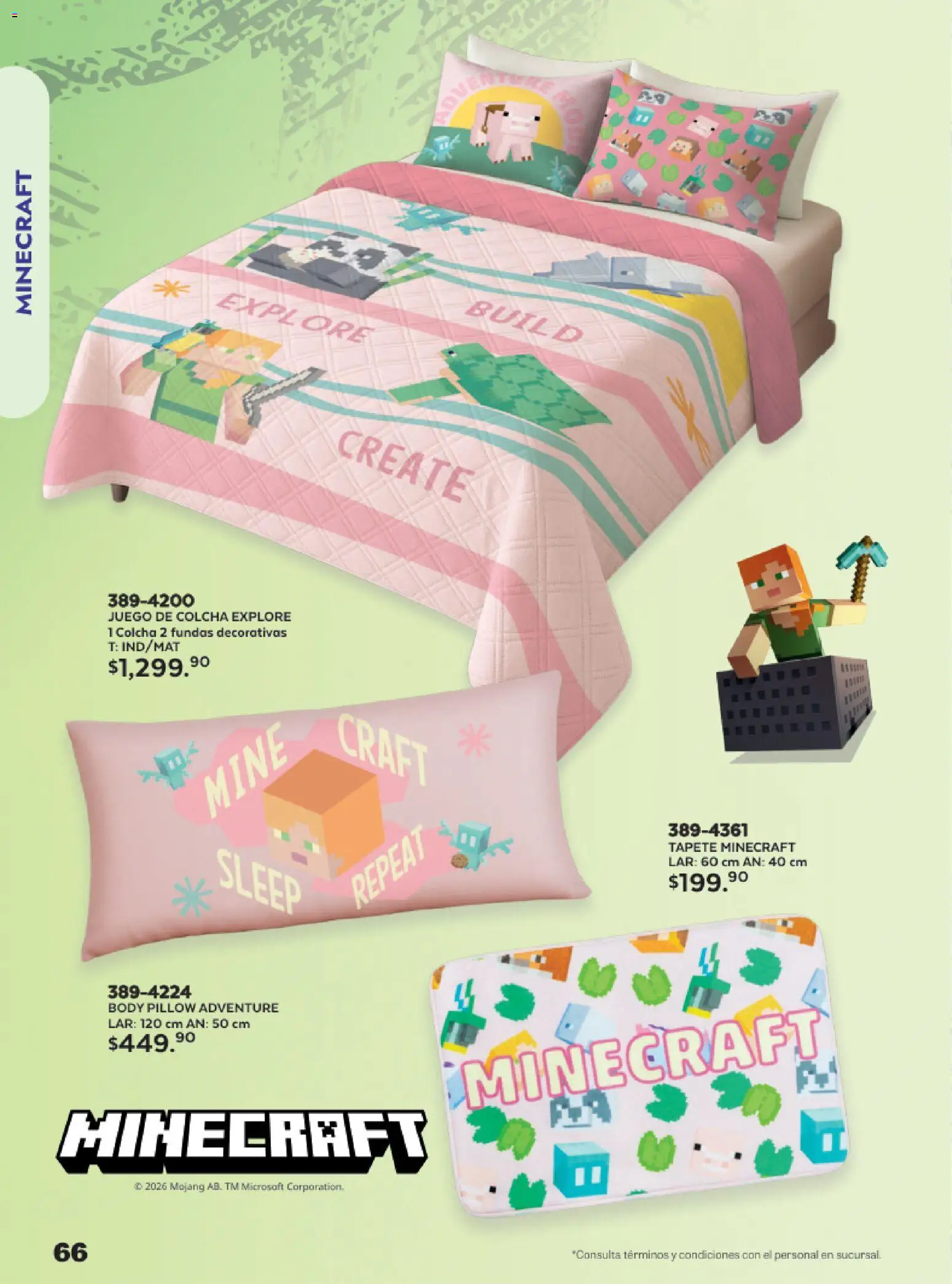 Nuevas ofertas de Andrea válidas en toda la República Mexicana desde el 24.05.2026. ¡Encuentra las mejores ofertas en Andrea catálogo Lo más divertindo en ropa! | Página: 66 | Productos: Juego, Body, Tapete