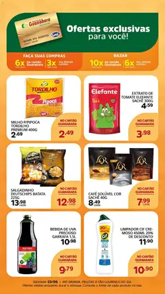 Supermercado Guanabara ofertas Exclusivas - Pré-Visualização do folheto da loja Supermercado Guanabara, válido de 12.06.2026
