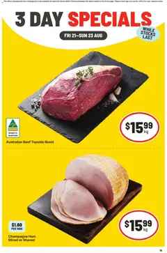 Preview of IGA 3 Day Specials VIC - valid from 21/08/2026