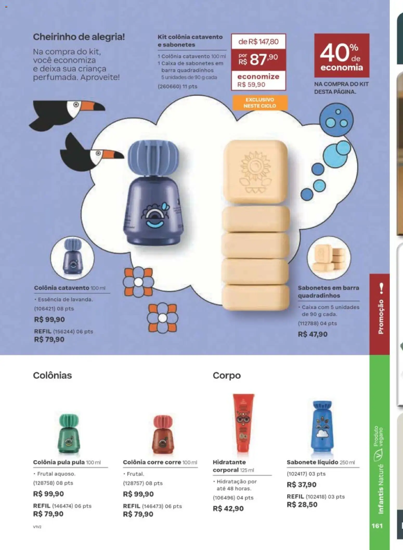 Natura Folheto - válido de 10/08/2026 | Página: 166 | Produtos: Caixa, Sabonete, Sabonete líquido