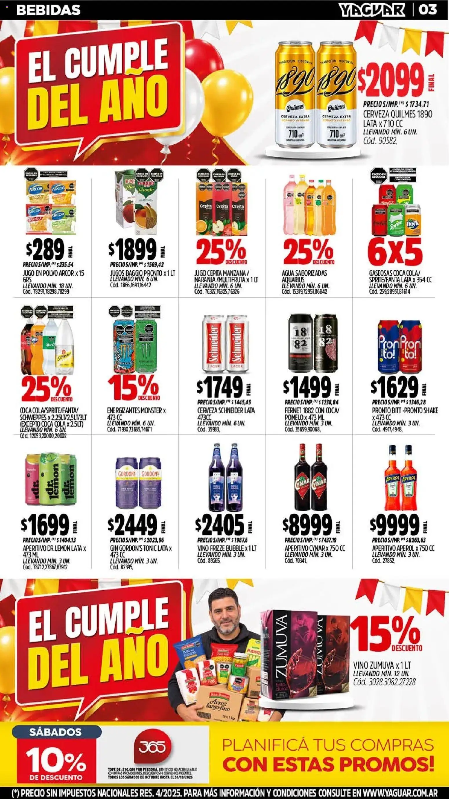 Yaguar - Oferta Semanal Trelew │ válido desde el 12/10/2026 | Página: 4