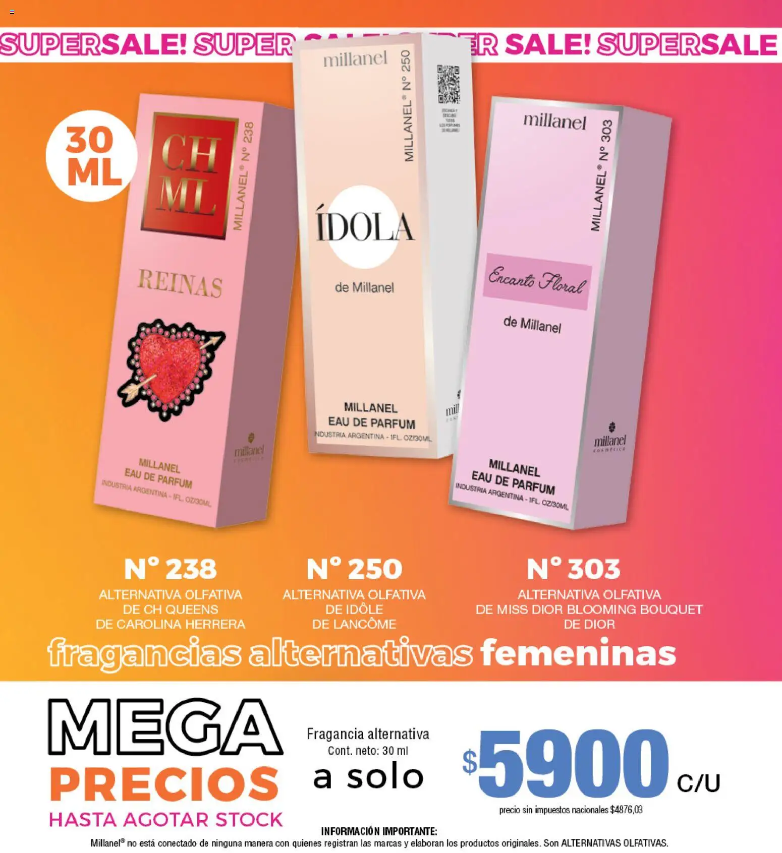 Millanel - Catálogo │ válido desde el 20/07/2026 | Página: 102 | Productos: Fragancia