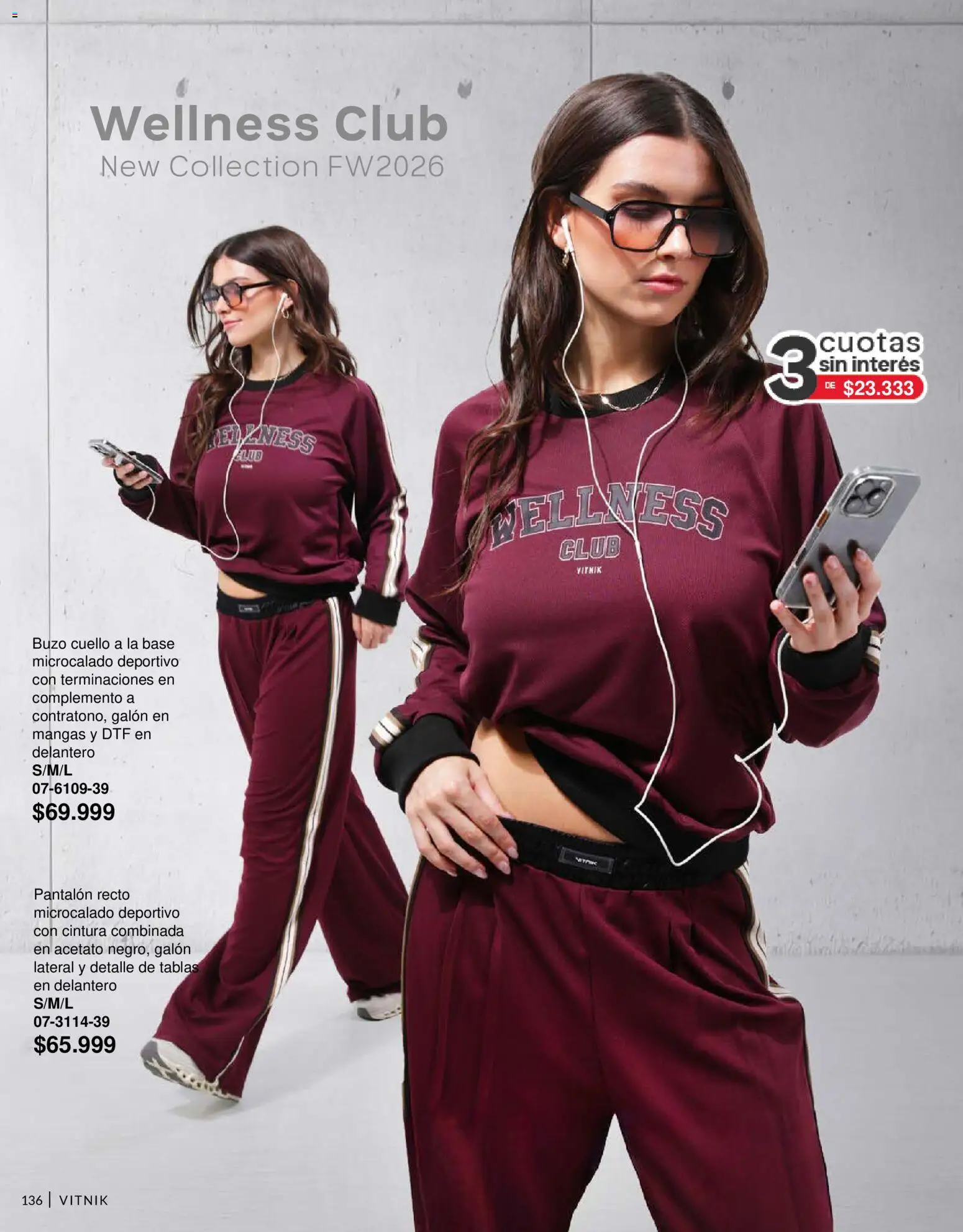 Vitnik - Mujer │ válido desde el 01/04/2026 | Página: 136 | Productos: Buzo