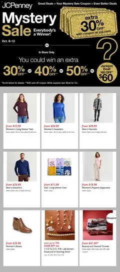 Preview of JCPenney weekly ads valid from 10/07/2026
