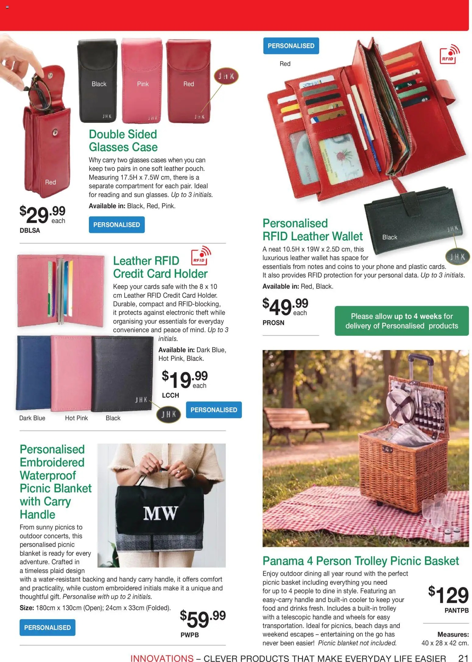 Innovations catalogue - valid from 23/09/2026 | Page: 21 | Products: Food, Basket, Wallet, Case