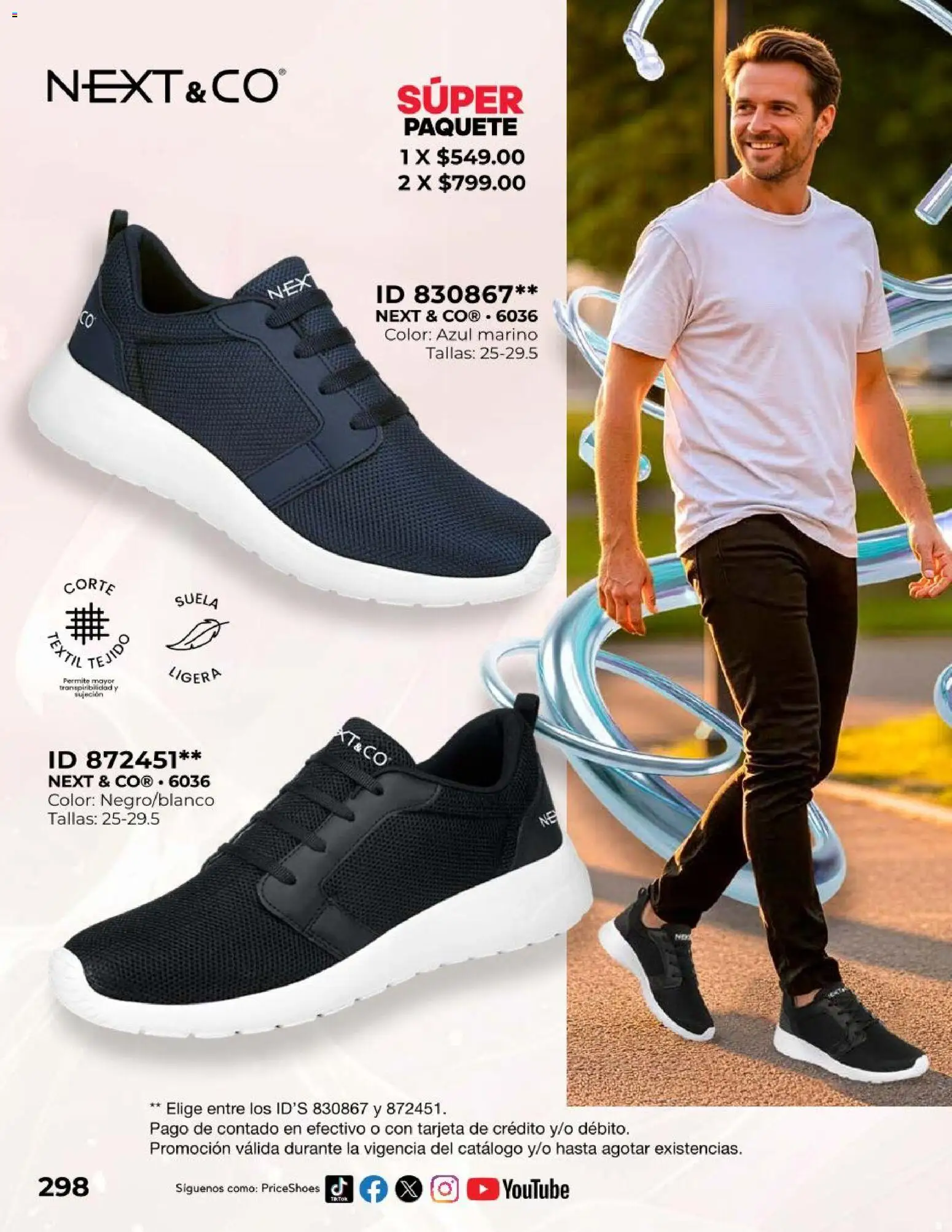 Nuevas ofertas de Price Shoes válidas en toda la República Mexicana desde el 09.05.2026. ¡Encuentra las mejores ofertas en Price Shoes catálogo Exclusivos! | Página: 298