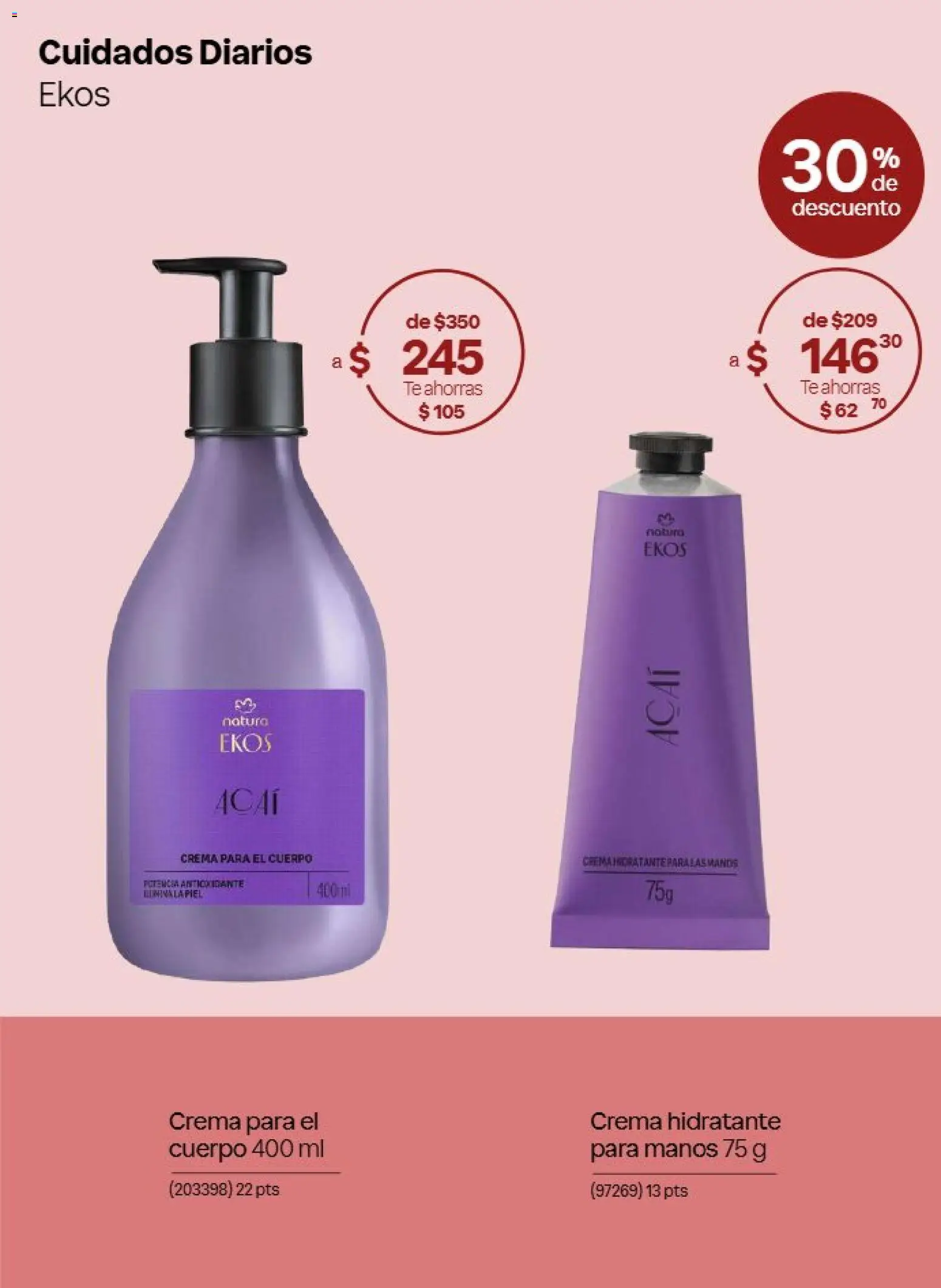 Nuevas ofertas de Natura válidas en toda la República Mexicana desde el 21/08/2026. ¡Encuentra las mejores ofertas en Natura campaña 13 2026! | Página: 11 | Productos: Crema, Té