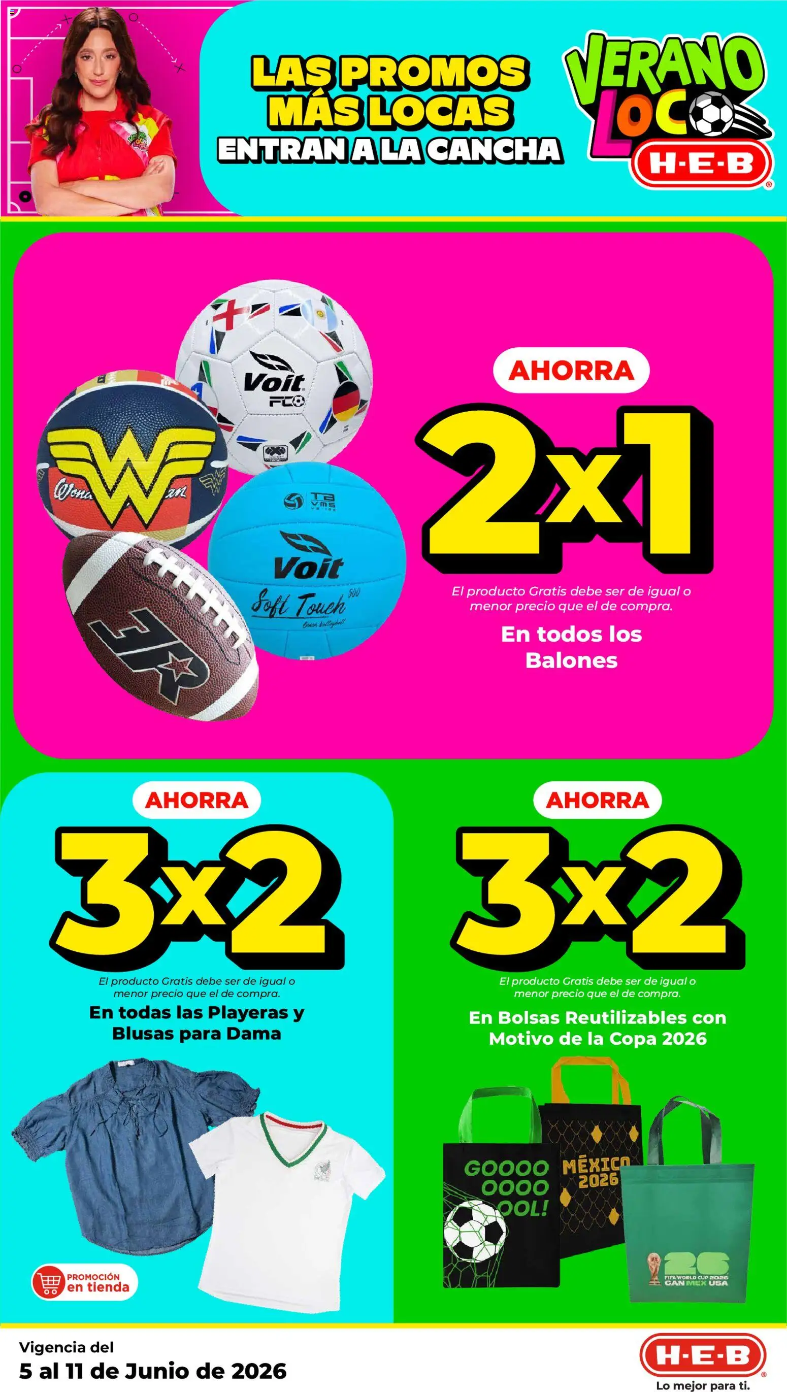 Nuevas ofertas de H-E-B válidas en toda la República Mexicana desde el 05.06.2026. ¡Encuentra las mejores ofertas en H-E-B folleto! | Página: 12