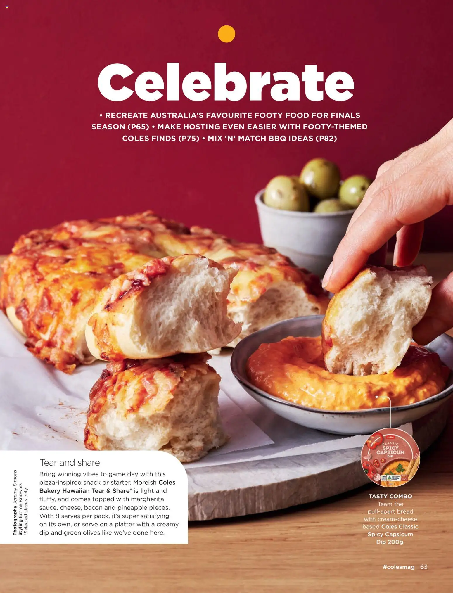 Coles catalogue - valid from 01/09/2026 | Page: 63 | Products: Bread, Olives, Game, Bakery
