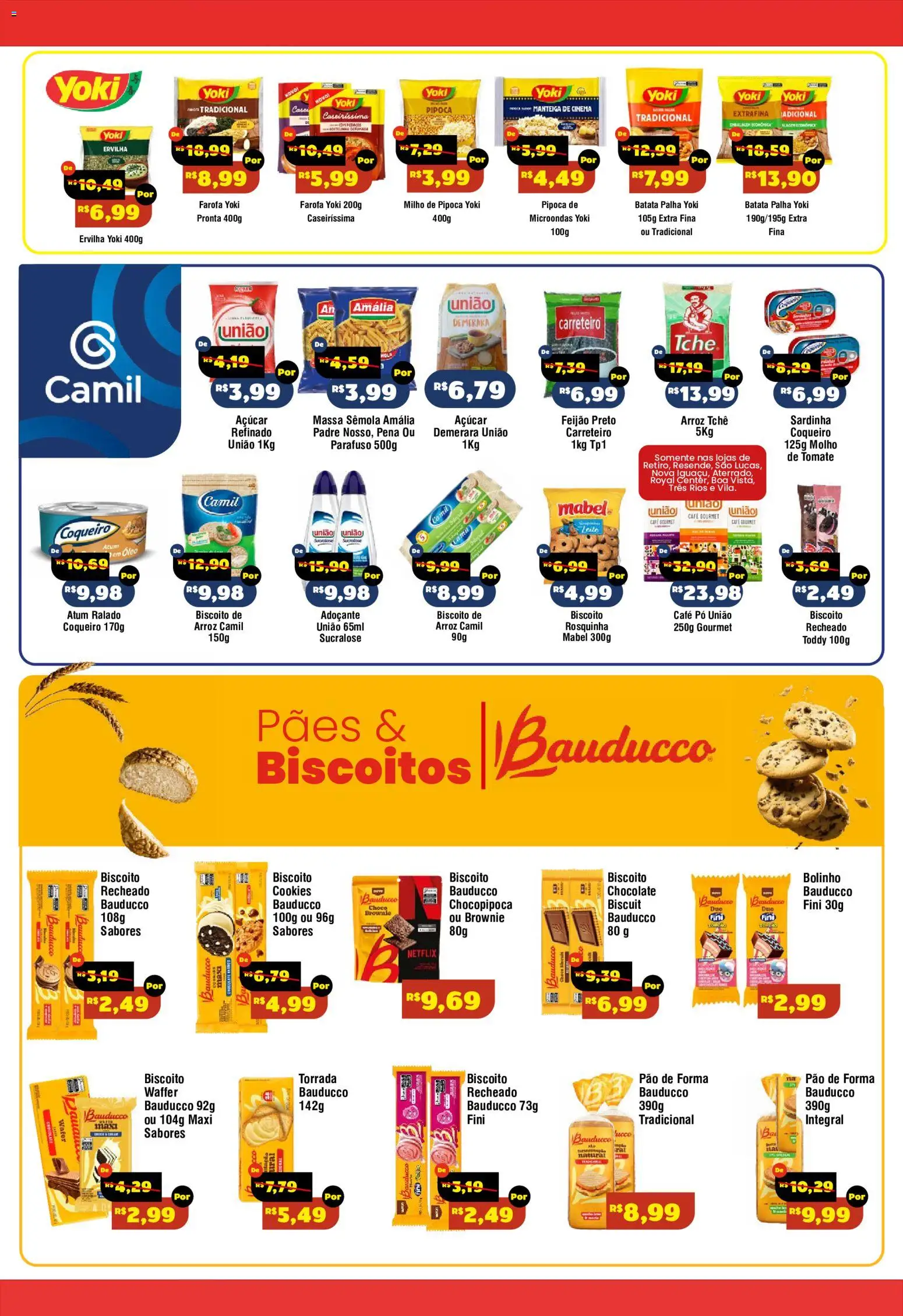 Royal Supermercados Folheto - válido de 10/08/2026 | Página: 9 | Produtos: Biscoito, Pão, Arroz, Batata palha