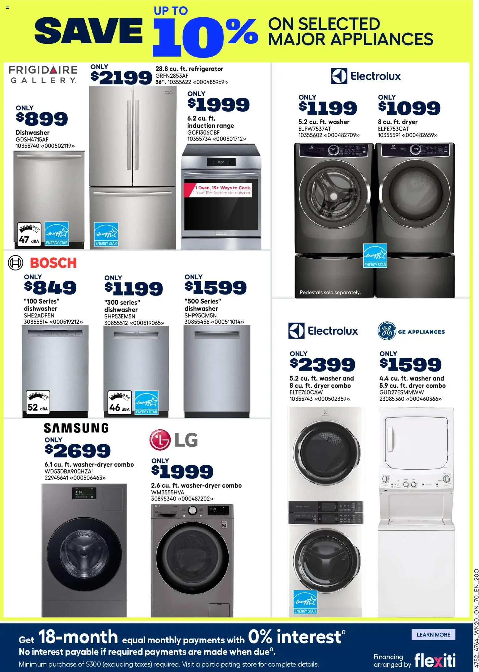 Rona flyer valid from 11.06.2026 | Page: 21 | Products: Refrigerator, Dryer, Dishwasher
