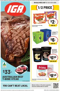 Preview of IGA catalogue Eveleigh - valid from 02/09/2026