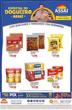 Assaí Atacadista ofertas - PE - Pré-Visualização do folheto da loja Assaí Atacadista, válido de 07/09/2026