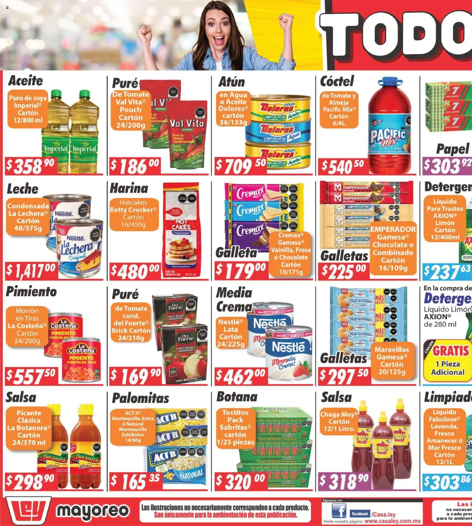 Nuevas ofertas de Casa Ley válidas en toda la República Mexicana desde el 29/06/2026. ¡Encuentra las mejores ofertas en Casa Ley folleto! | Página: 5 | Productos: Fresa, Mantequilla, Galletas, Tomates