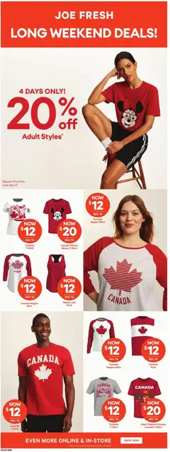 Preview of Atlantic Superstore weekly flyer / circulaire from shop Atlantic Superstore valid from 14.05.2026 | Page: 32 | Products: Mouse, Shirt, Tshirt