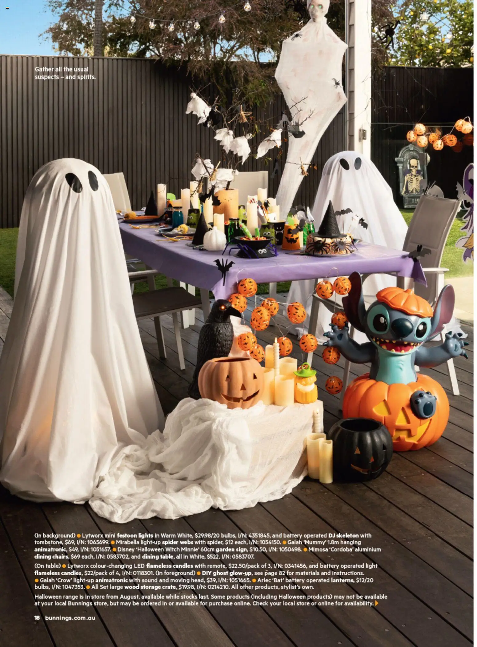 Bunnings Warehouse catalogue - valid from 01/10/2026 | Page: 18 | Products: Battery, Light, Wood, Candles