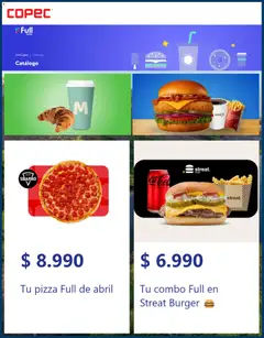 Copec Ofertas  válido desde el 12.04.2026 | Página: 4 | Productos: Pizza