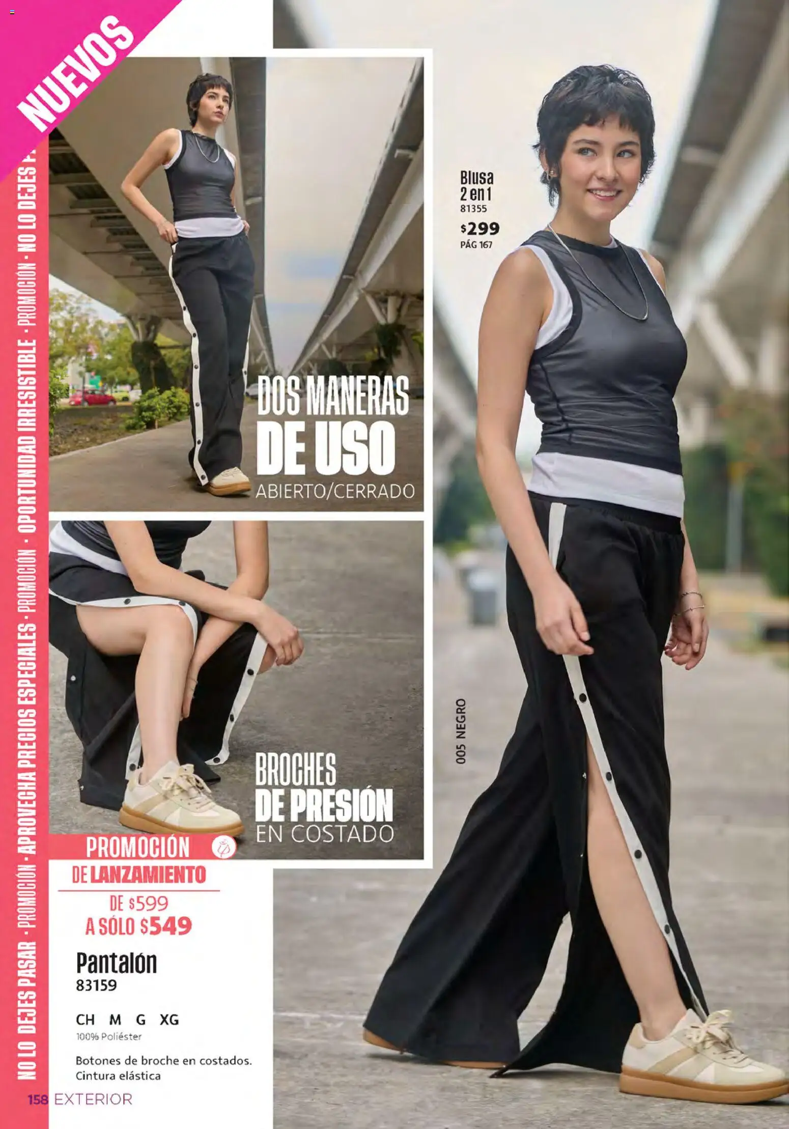 Nuevas ofertas de Ilusión válidas en toda la República Mexicana desde el 01/09/2026. ¡Encuentra las mejores ofertas en Ilusión catálogo Otoño! | Página: 160 | Productos: Blusa