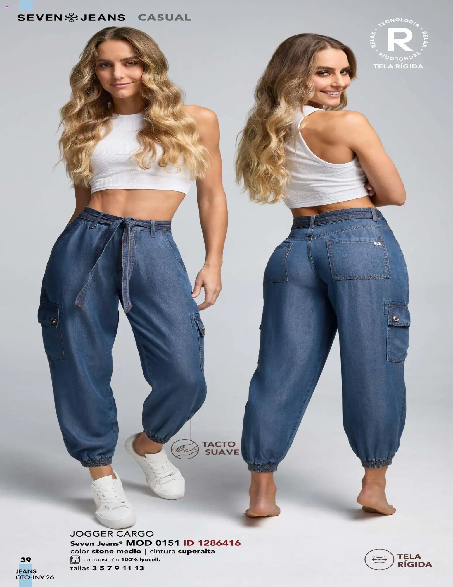 Nuevas ofertas de Price Shoes válidas en toda la República Mexicana desde el 03/08/2026. ¡Encuentra las mejores ofertas en Price Shoes catálogo Seven Jeans! | Página: 39