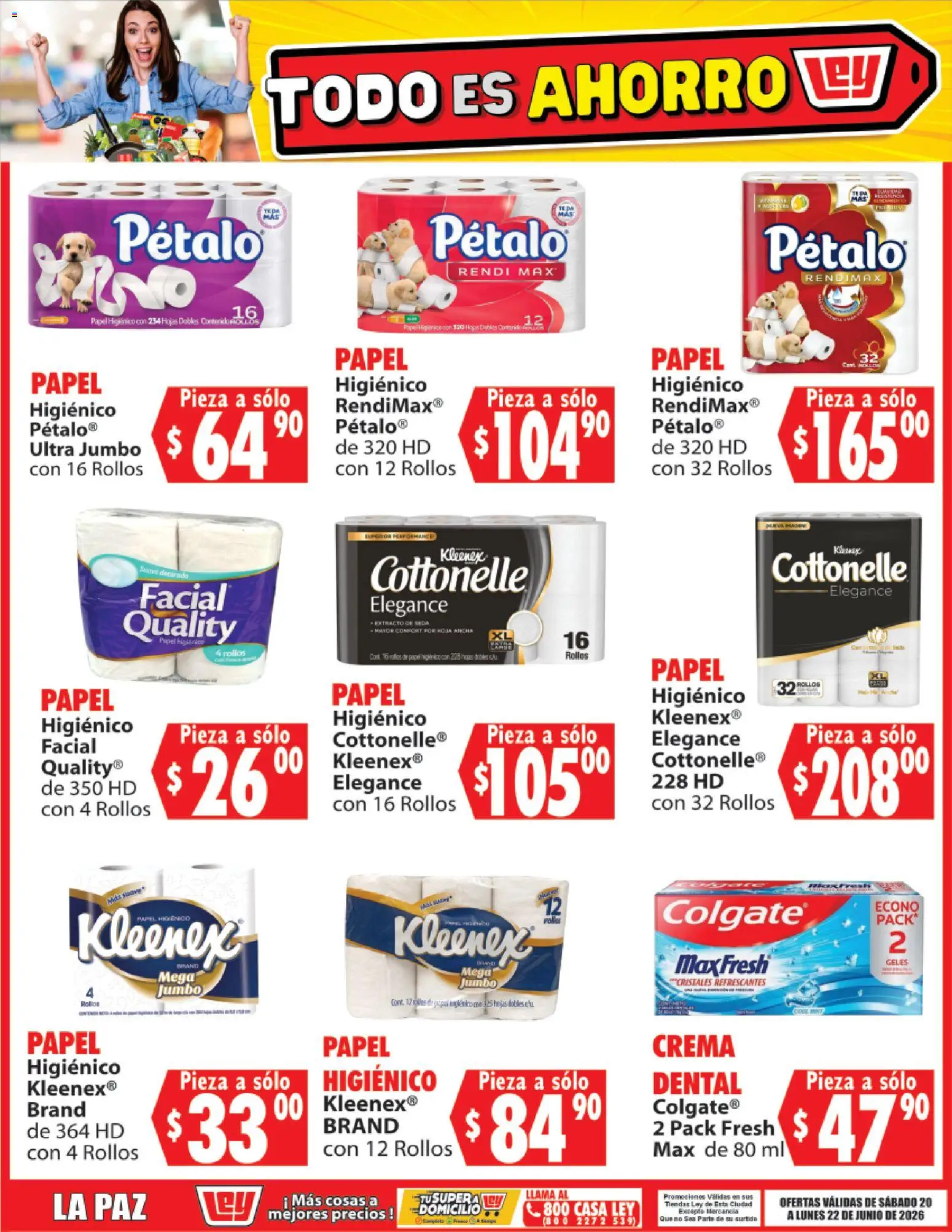 Nuevas ofertas de Casa Ley válidas en toda la República Mexicana desde el 20.06.2026. ¡Encuentra las mejores ofertas en Casa Ley folleto Todo es ahorro! | Página: 8