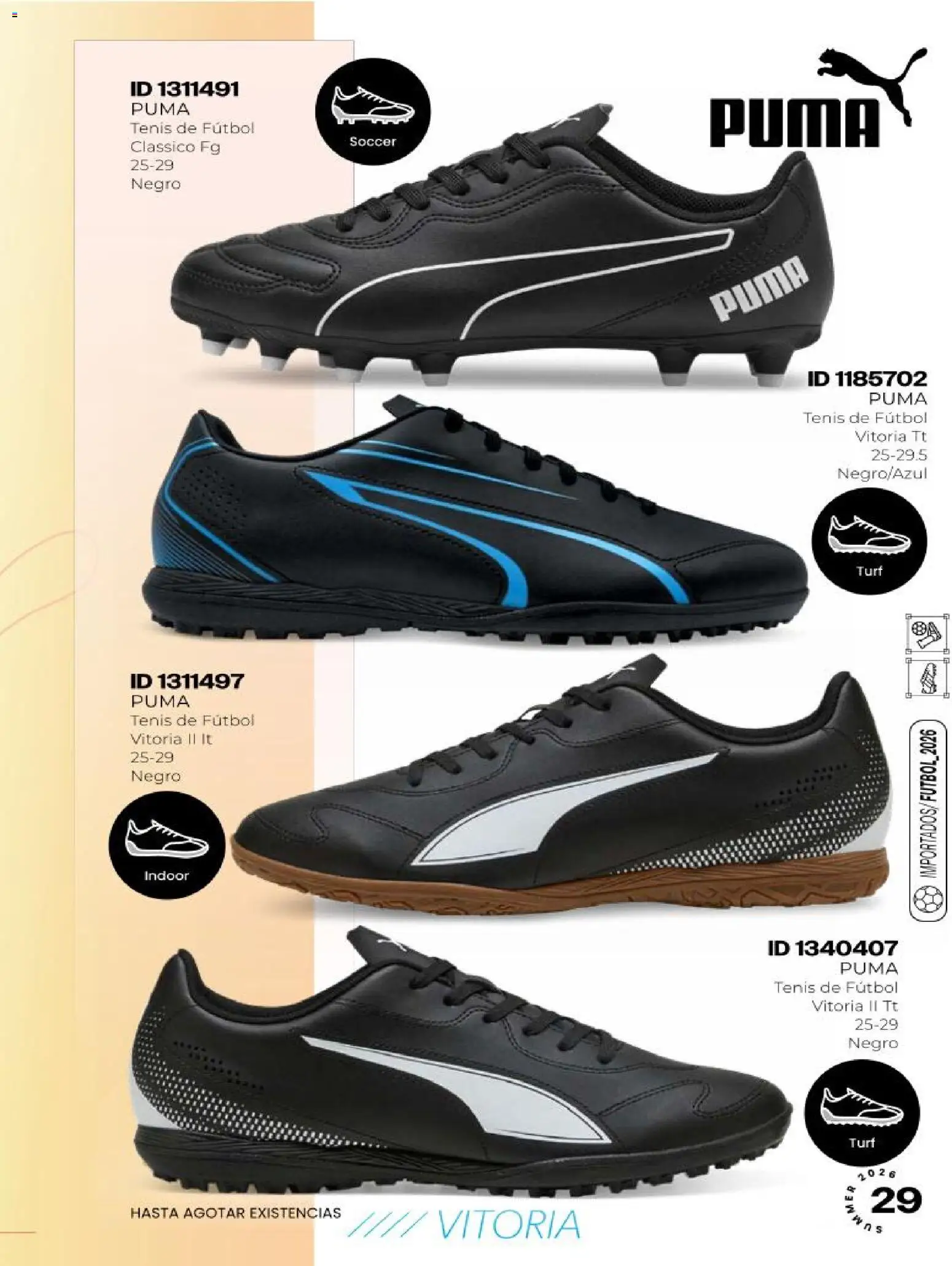 Nuevas ofertas de Price Shoes válidas en toda la República Mexicana desde el 04.06.2026. ¡Encuentra las mejores ofertas en Price Shoes catálogo Fútbol 2026! | Página: 29 | Productos: Tenis