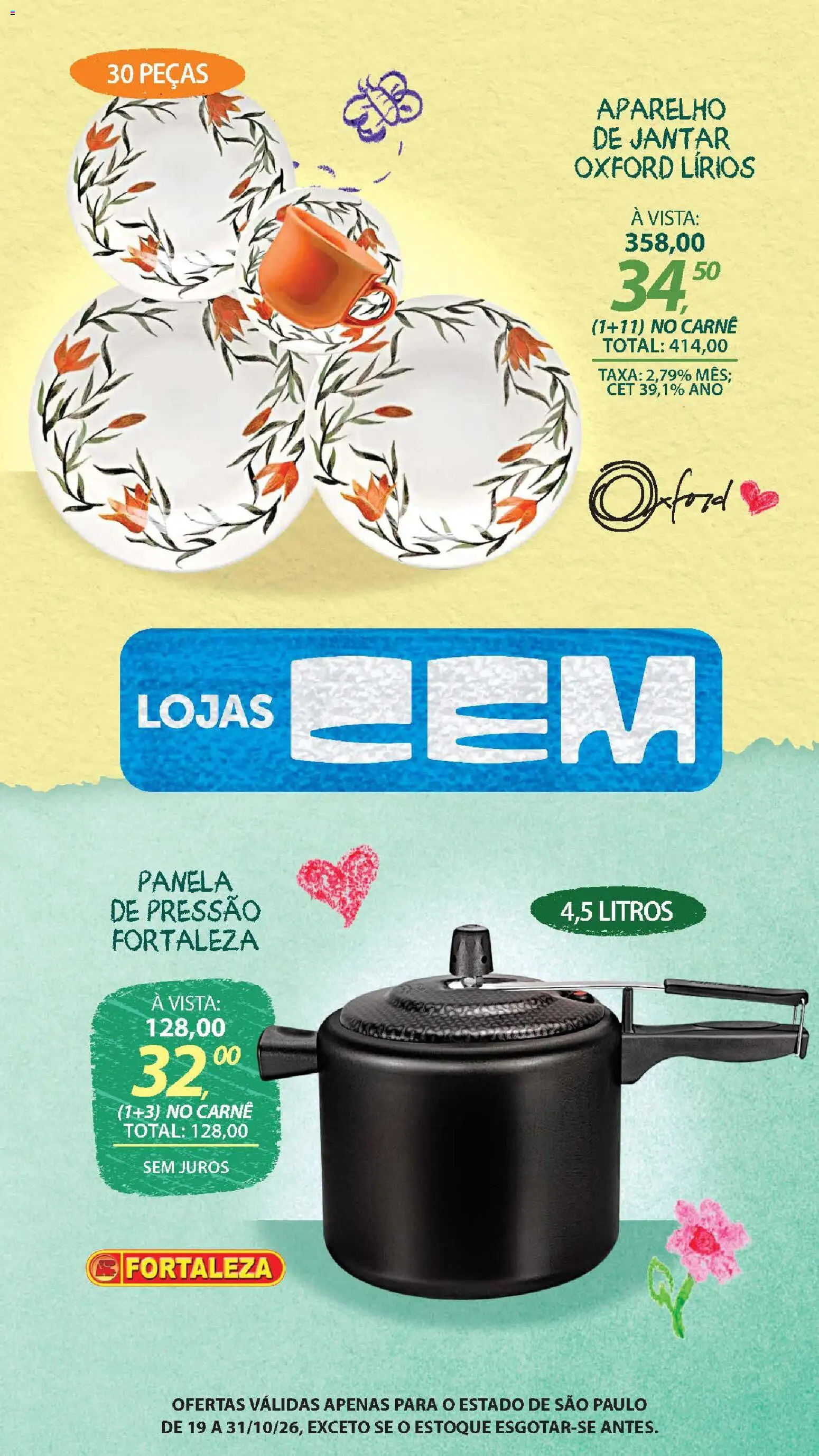 Lojas Cem Folheto - válido de 19/10/2026 | Página: 79