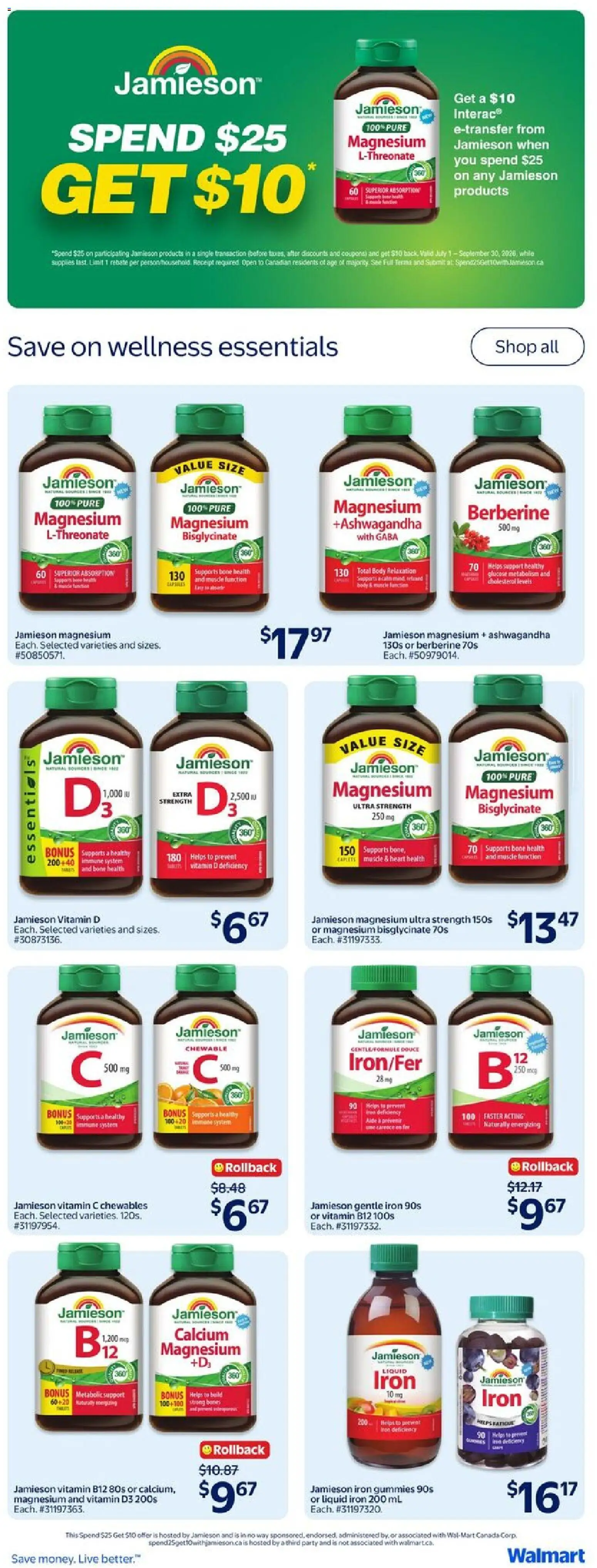 Walmart flyer valid from Jul 30, 2026 | Page: 32