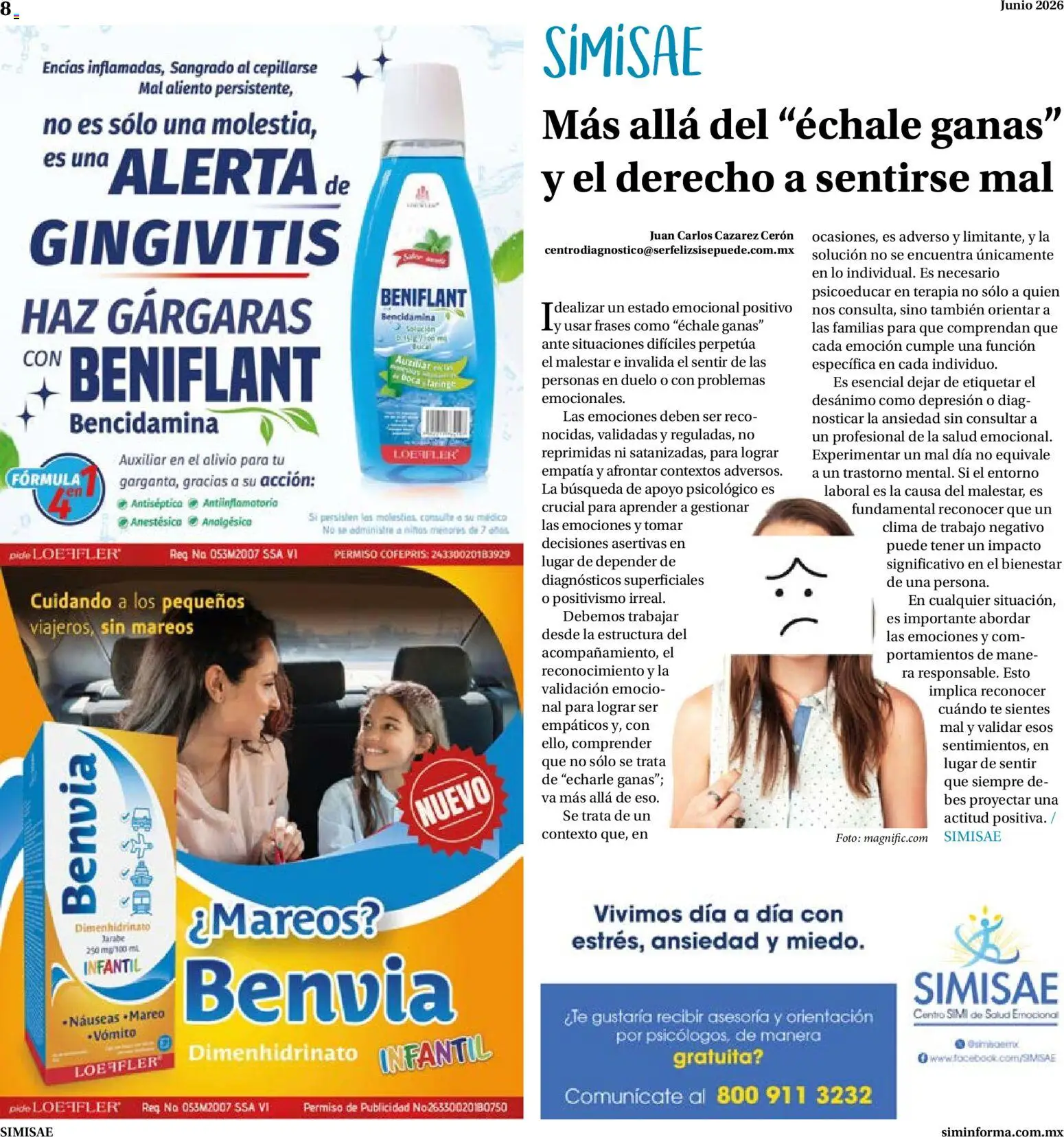 Nuevas ofertas de Farmacias Similares válidas en toda la República Mexicana desde el 01.06.2026. ¡Encuentra las mejores ofertas en Farmacias Similares catálogo! | Página: 8