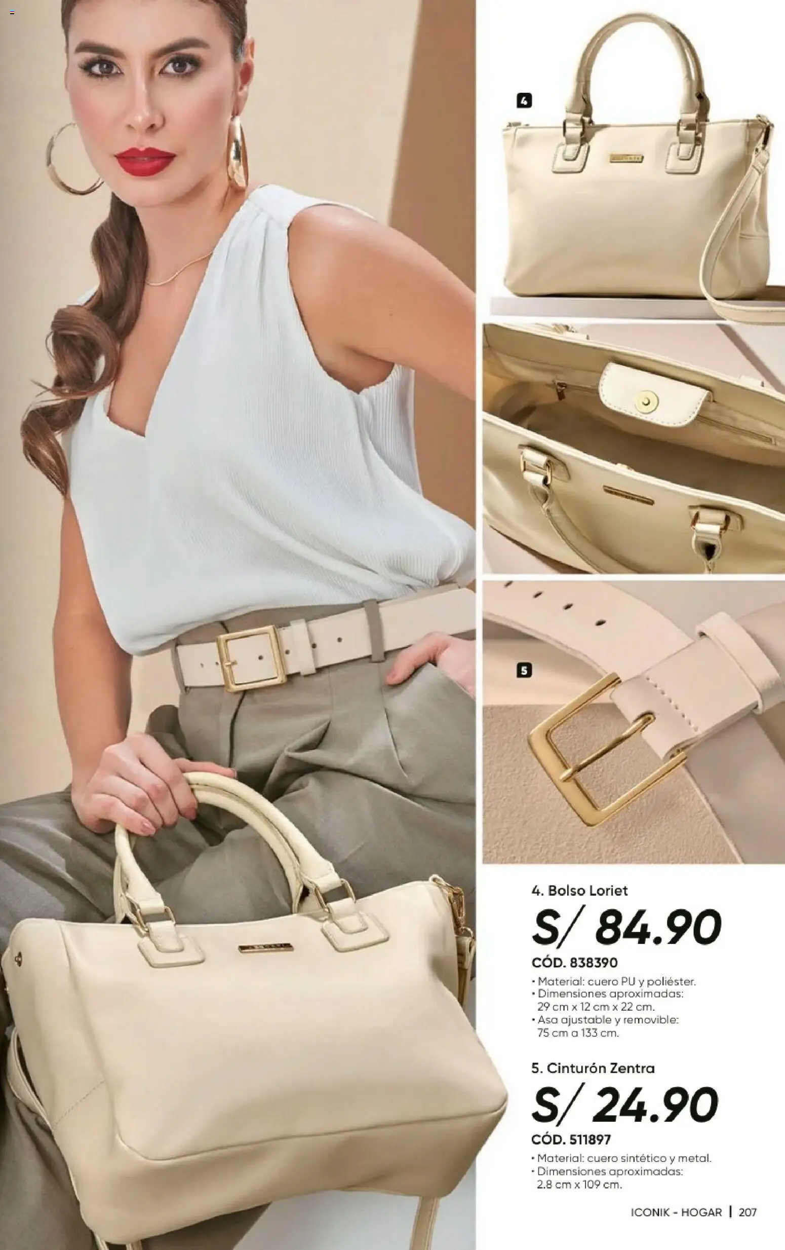 Catálogo Azzorti válido desde 20/09/2026 | Página: 209 | Productos: Bolso, Cinturón