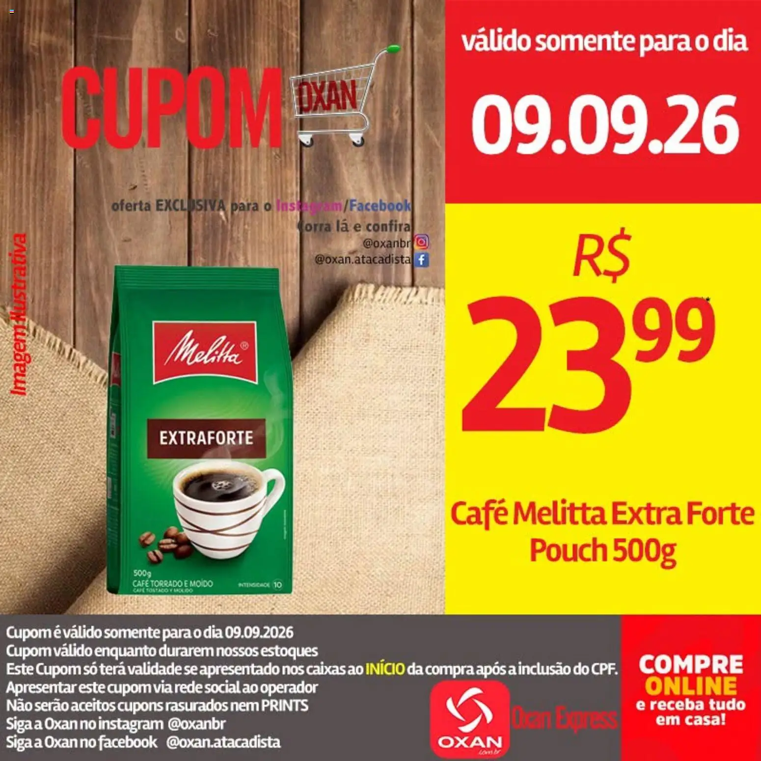 Oxan Atacadista Folheto - válido de 09/09/2026 | Página: 7 | Produtos: Café