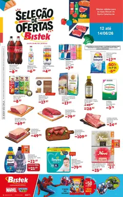 Bistek Supermercados ofertas Seleção - Pré-Visualização do folheto da loja Bistek Supermercados, válido de 12.06.2026 | Página: 1
