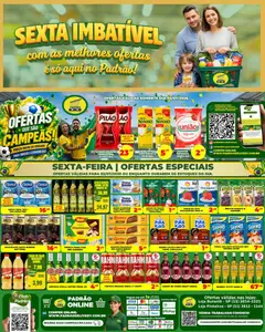 Supermercado Padrão ofertas Sexta Imbatível - Pré-Visualização do folheto da loja Supermercado Padrão, válido de 03/07/2026