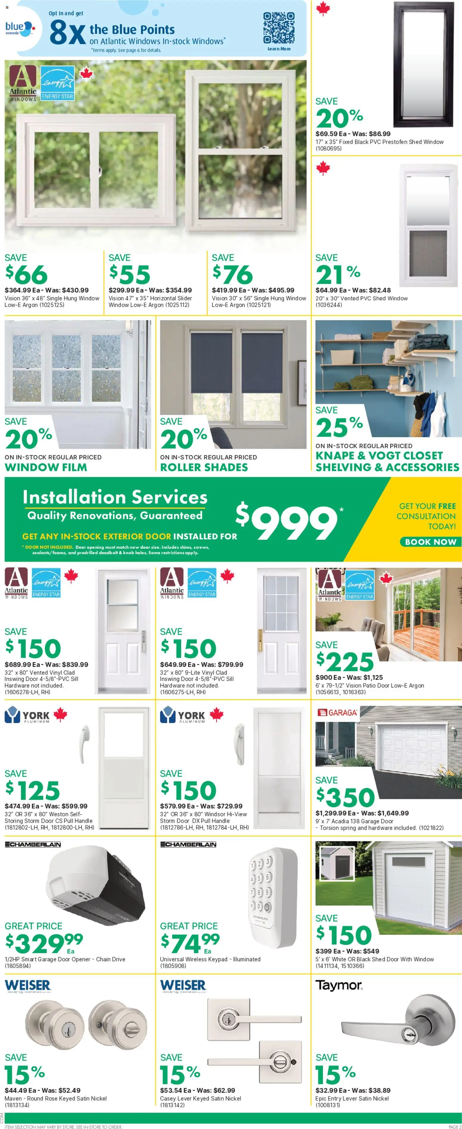 Kent flyer valid from Aug 13, 2026 | Page: 3 | Products: Door