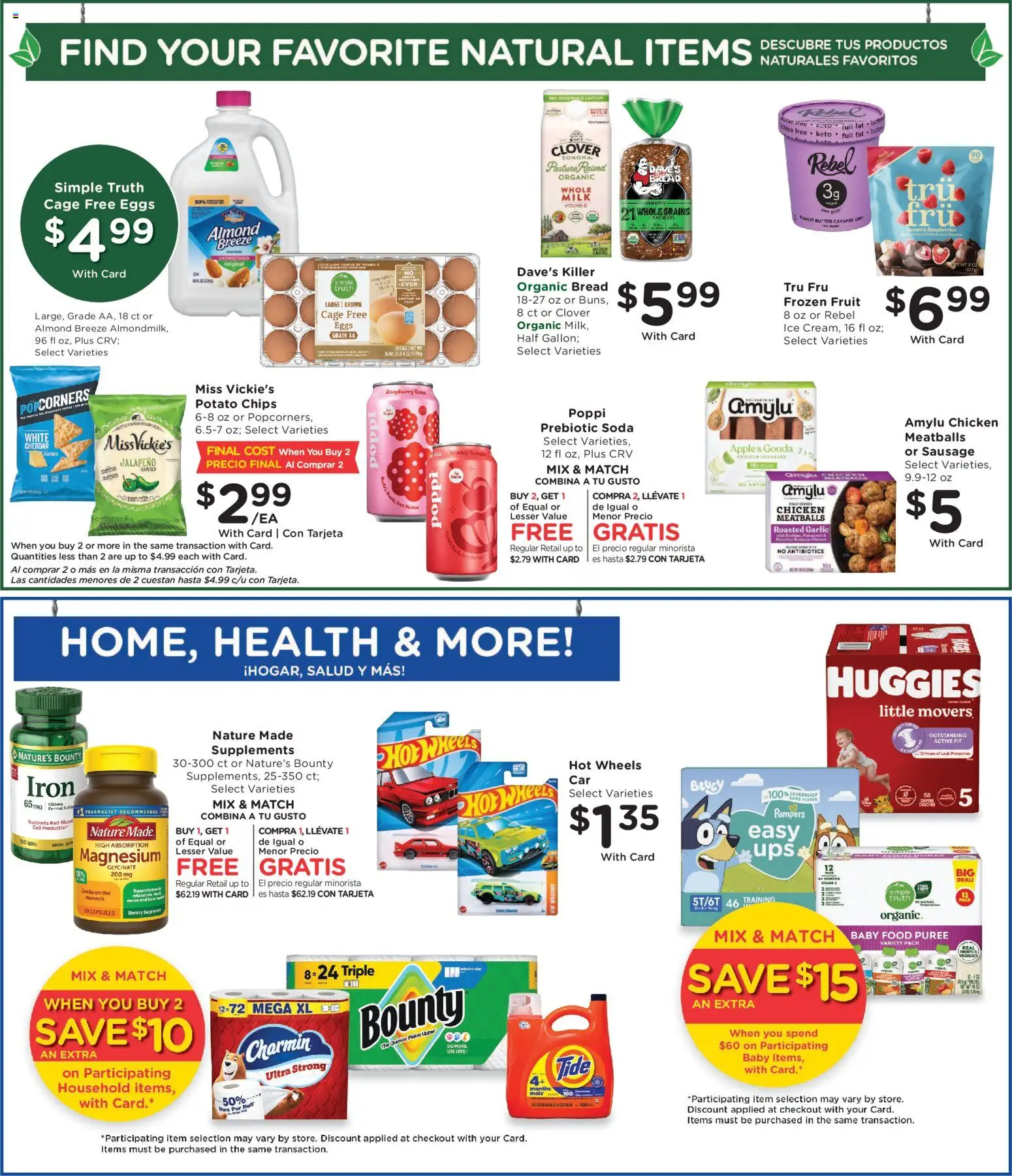 Ralphs Weekly Ad - valid from 09/02/2026 | Page: 8 | Products: Organic bread, Bread, Bow, Chips