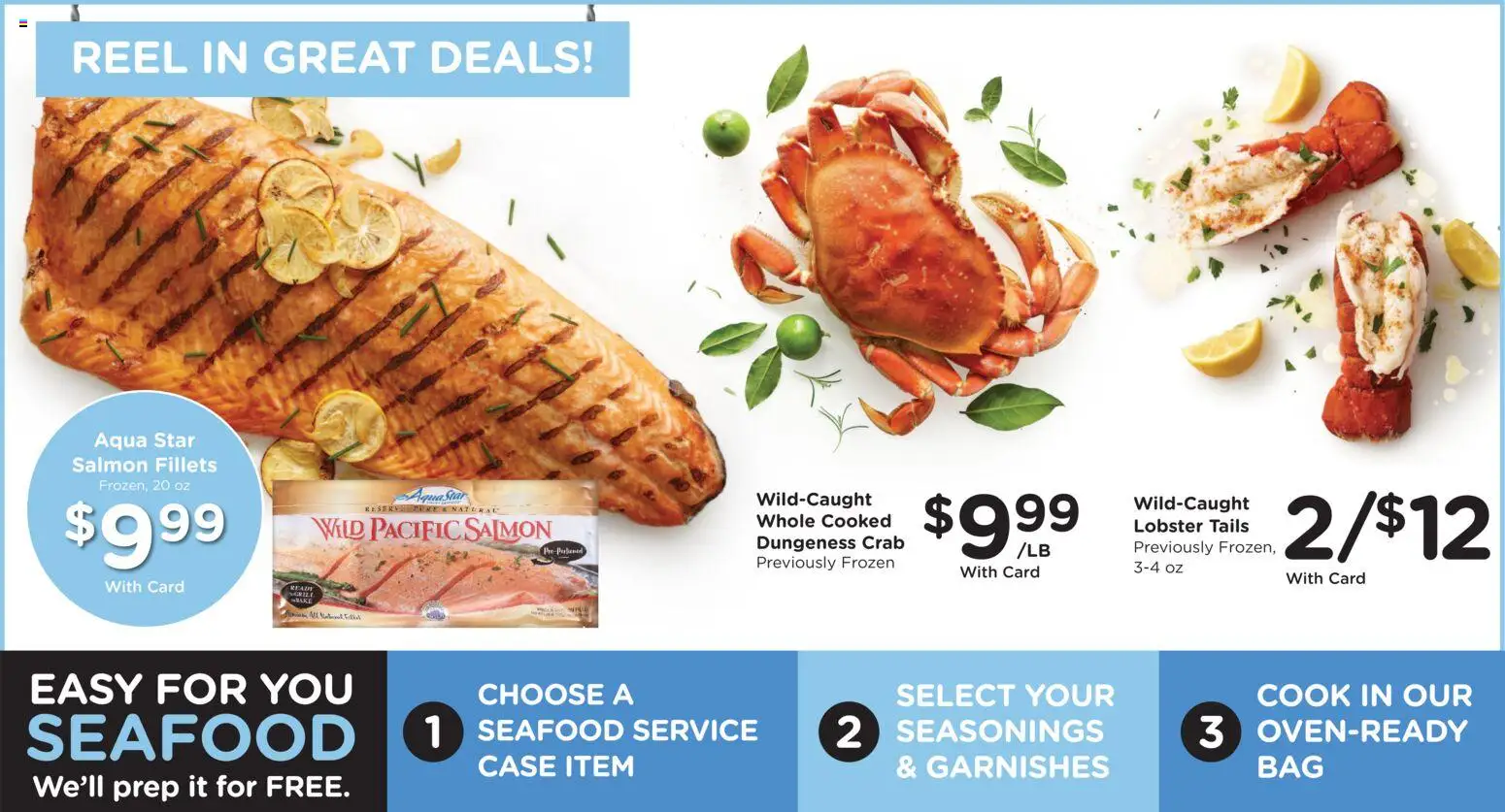 Fred Meyer Weekly Ad - valid from 07/15/2026 | Page: 12 | Products: Seafood, Case