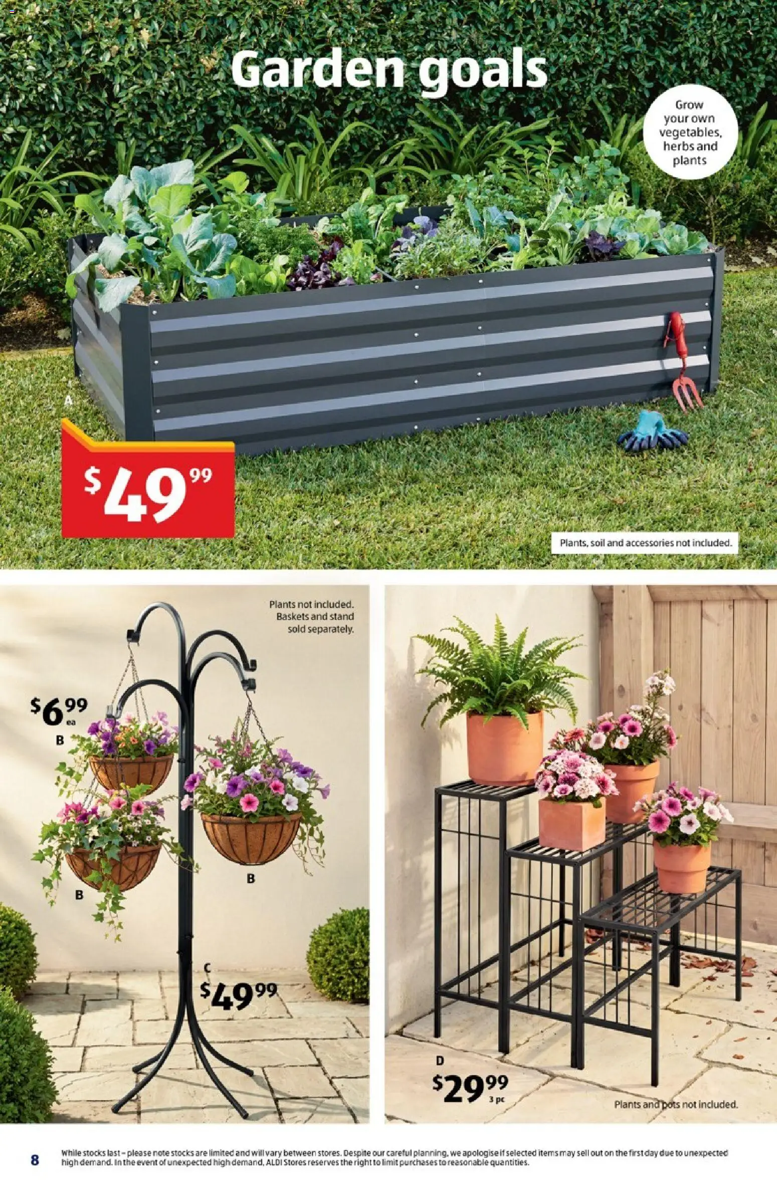 Aldi catalogue - valid from 23/09/2026 | Page: 8 | Products: Basket, Plant, Soil, Pc
