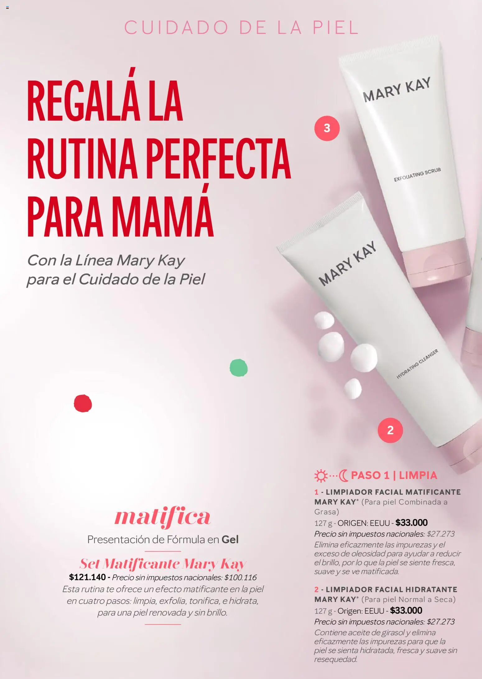Mary Kay - ¡Día de la Madre! │ válido desde el 23/09/2026 | Página: 24 | Productos: Aceite, Té, Limpiador, Limpiador facial