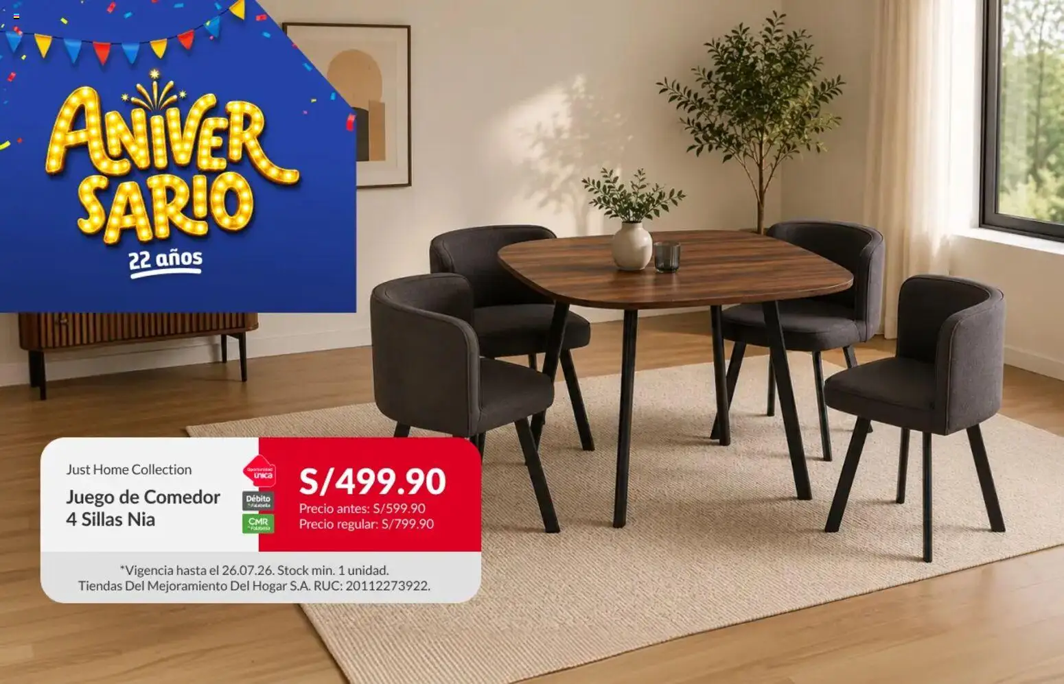 Catálogo Sodimac válido desde 20/07/2026 | Página: 8 | Productos: Juego