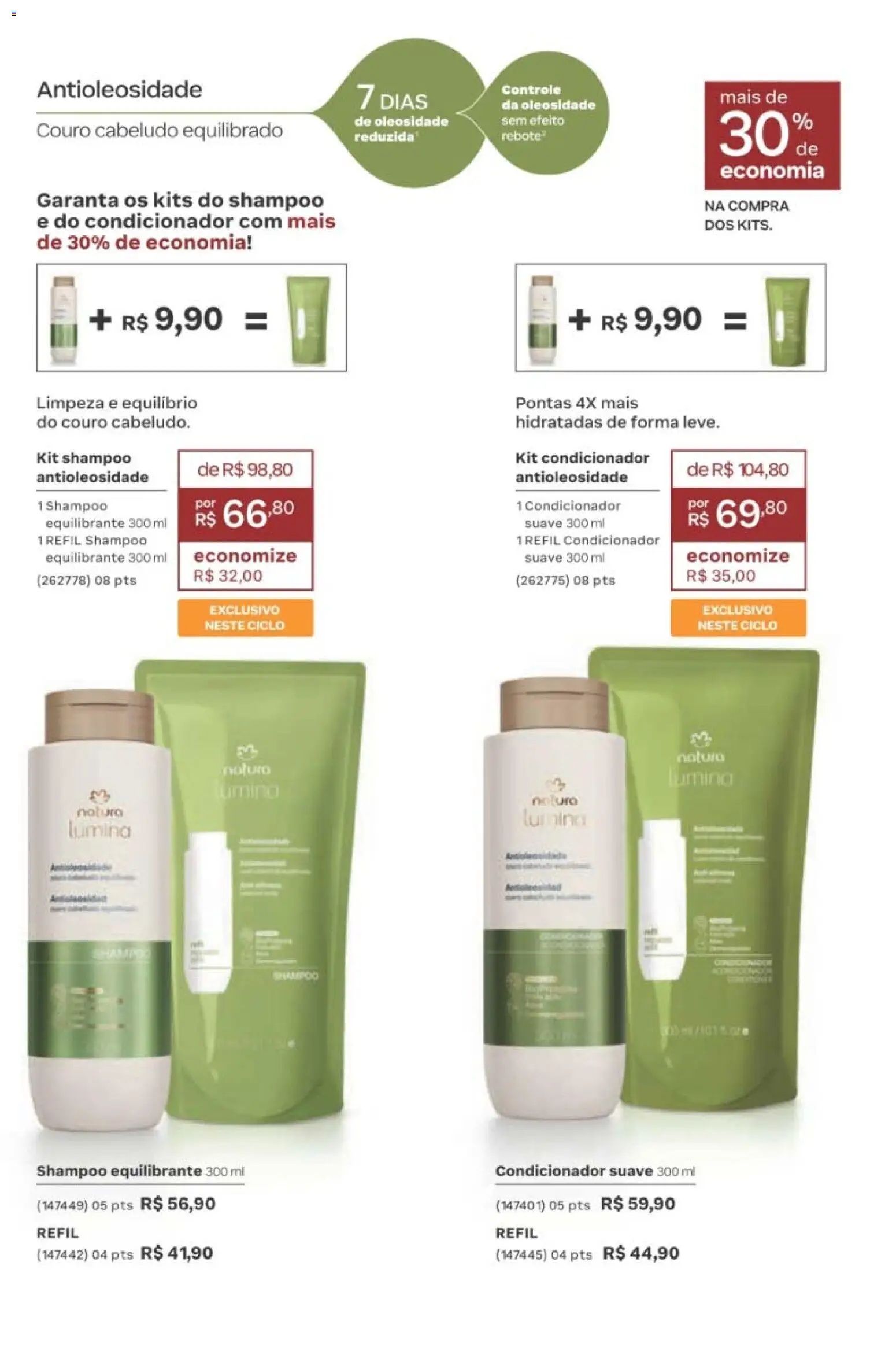 Natura Folheto - válido de 01/09/2026 | Página: 134 | Produtos: Shampoo, Condicionador