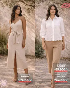 Olímpica - Moda para mamá -  Vista previa de la revista de la tienda Olímpica valido desde el 01.05.2026 | Página: 6 | Productos: Vestido, Blusa