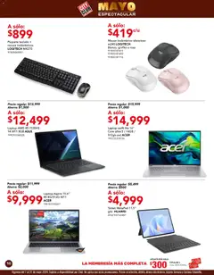 Vista previa de City Club catálogo, nuevo folleto de la tienda, válido en México a partir del 01.05.2026 | Página: 10 | Productos: Tablet, Mouse, Teclado