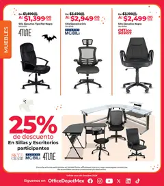 Vista previa de Office Depot catálogo, nuevo folleto de la tienda, válido en México a partir del 01/10/2026