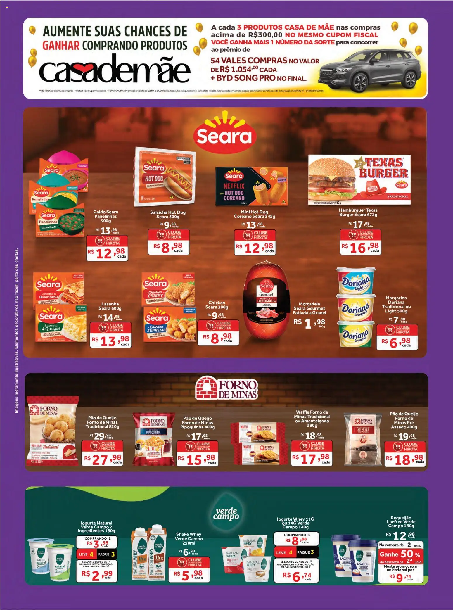 Hirota Food Folheto - válido de 12/08/2026 | Página: 4 | Produtos: Air fryer, Hambúrguer, Lasanha, Pão de queijo