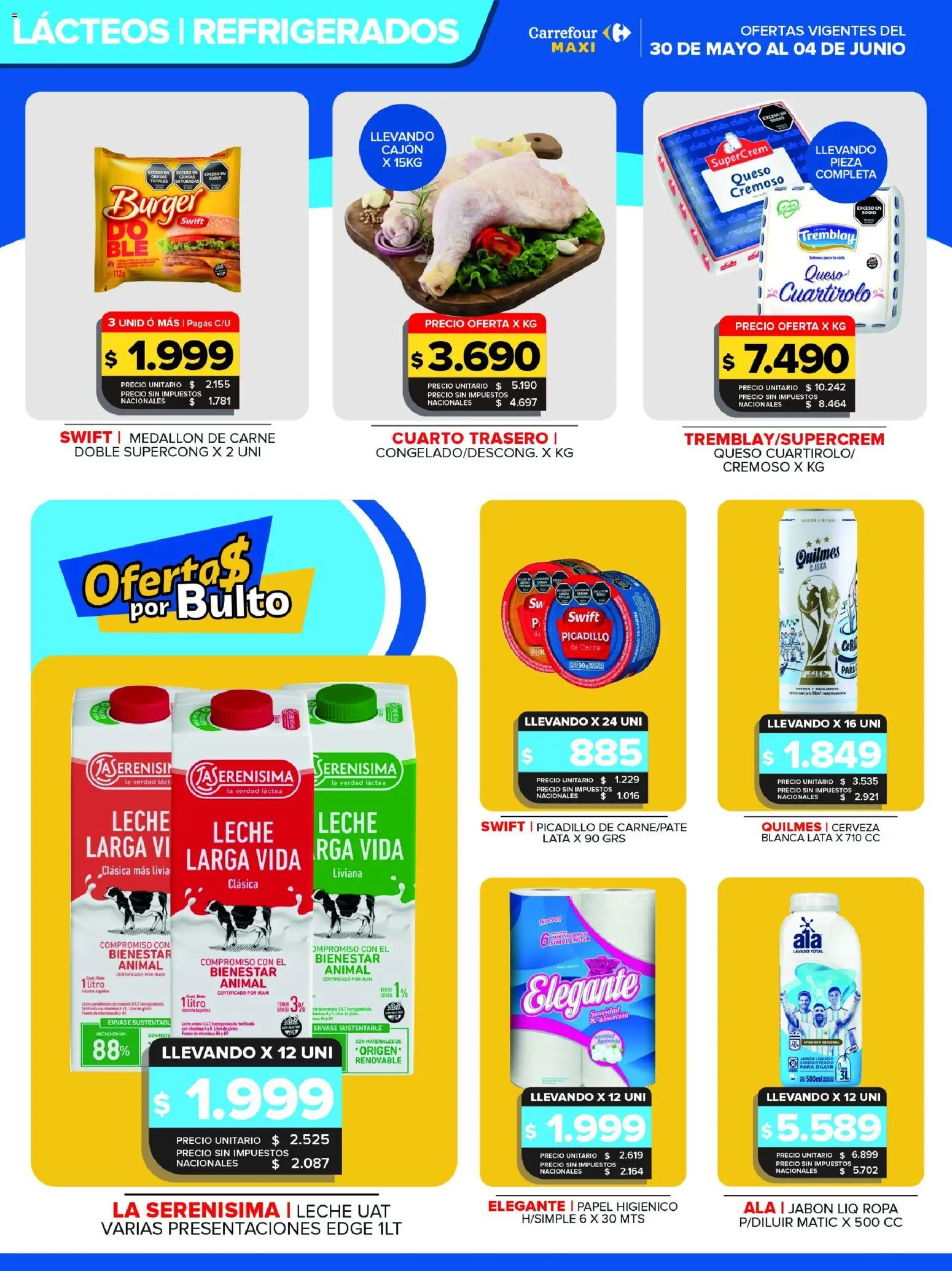 Carrefour Maxi catálogo │ válido desde el 30.05.2026 | Página: 6 | Productos: Mate, Ropa, Queso, Cerveza